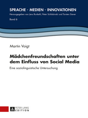 cover image of Maedchenfreundschaften unter dem Einfluss von Social Media